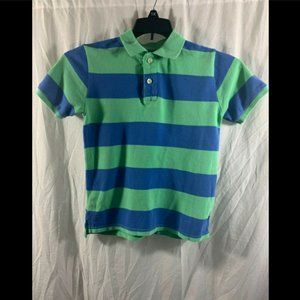 Childrens Place Boys Blue/Green Shirt Size M 7/8